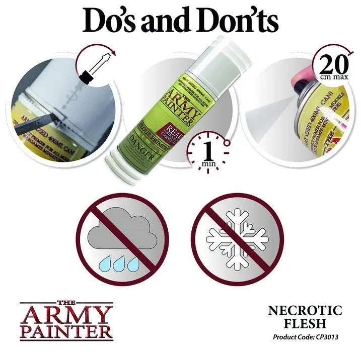 Colour Primer Necrotic Flesh-The Army Painter-Radaddel