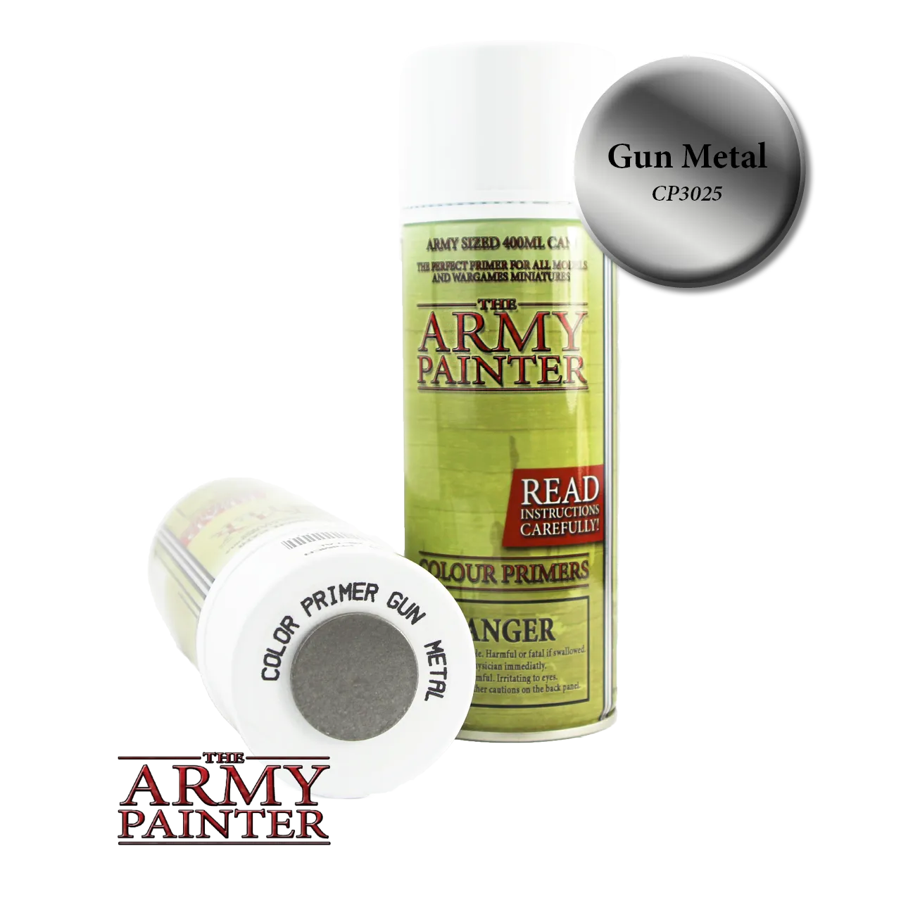 Colour Primer Gun Metal-The Army Painter-Radaddel