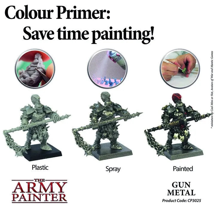 Colour Primer Gun Metal-The Army Painter-Radaddel