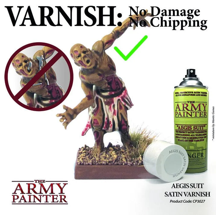 Base Primer - Aegis Suit, Satin Varnish-The Army Painter-Radaddel