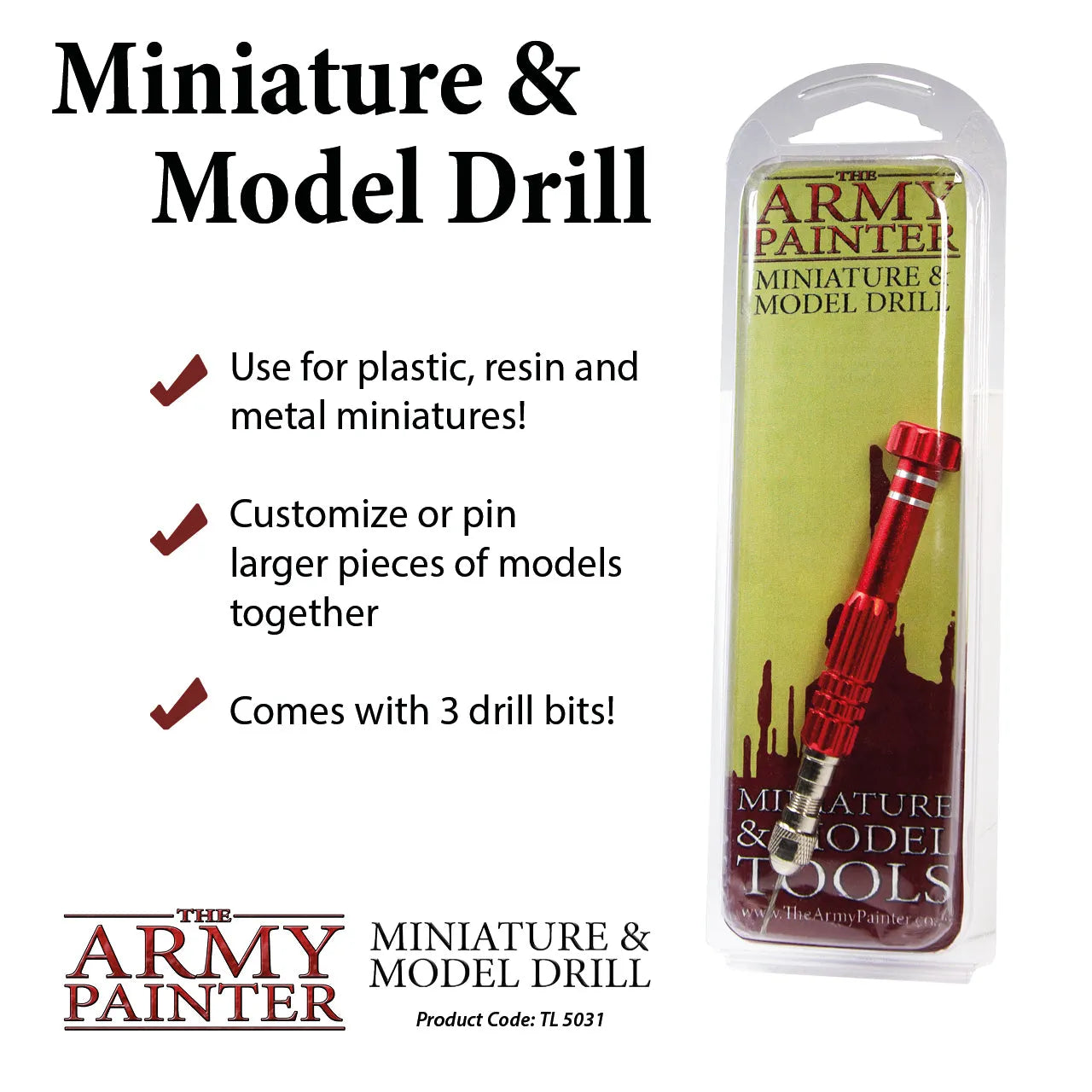 Army Painter - Miniature and Model Drill-The Army Painter-Radaddel