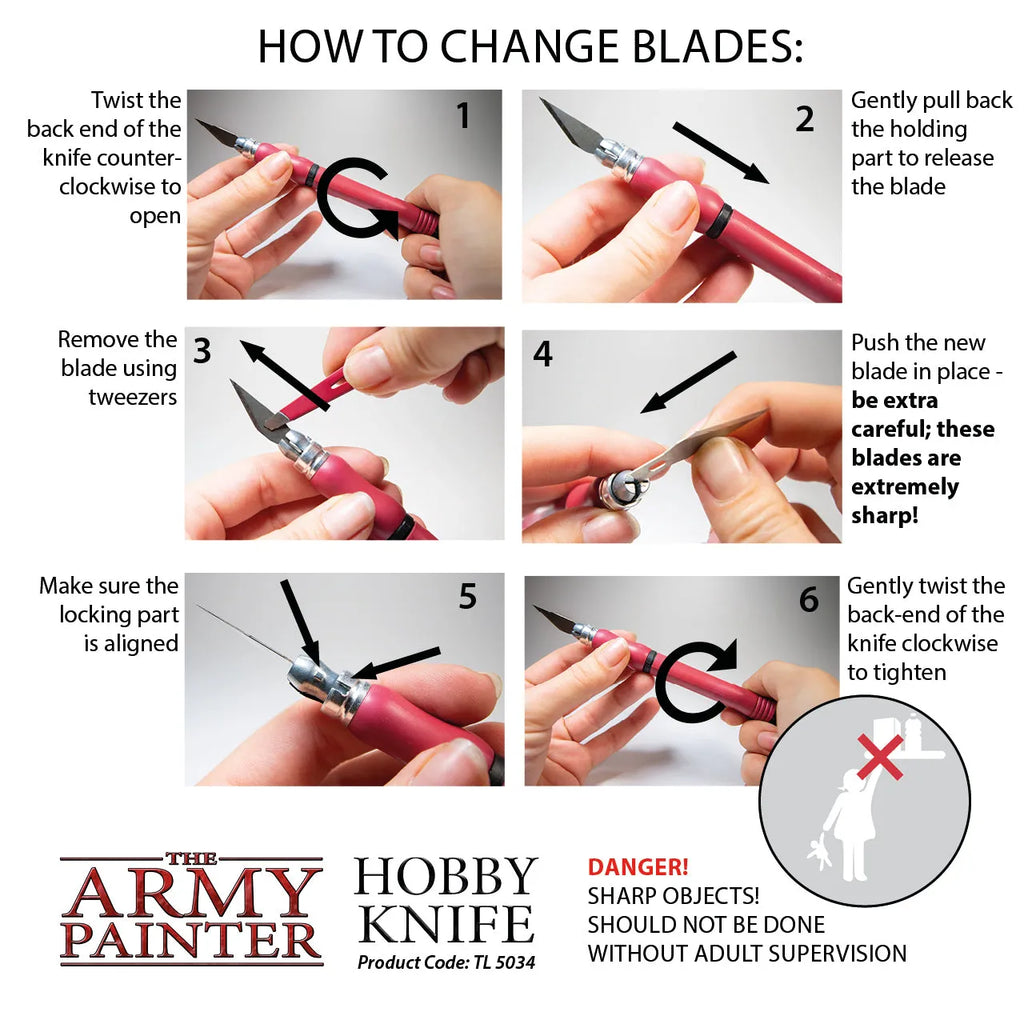 Army Painter - Hobby Knife-The Army Painter-Radaddel