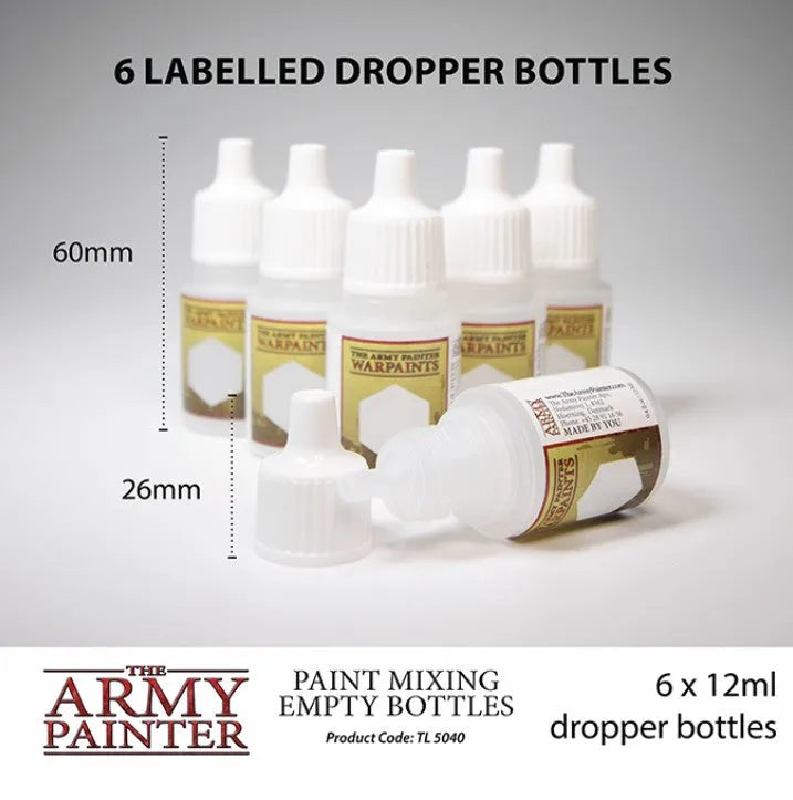 Army Painter - Paint Mixing Empty Bottles-The Army Painter-Radaddel