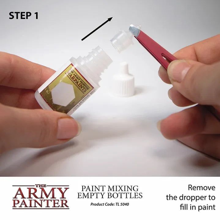 Army Painter - Paint Mixing Empty Bottles-The Army Painter-Radaddel