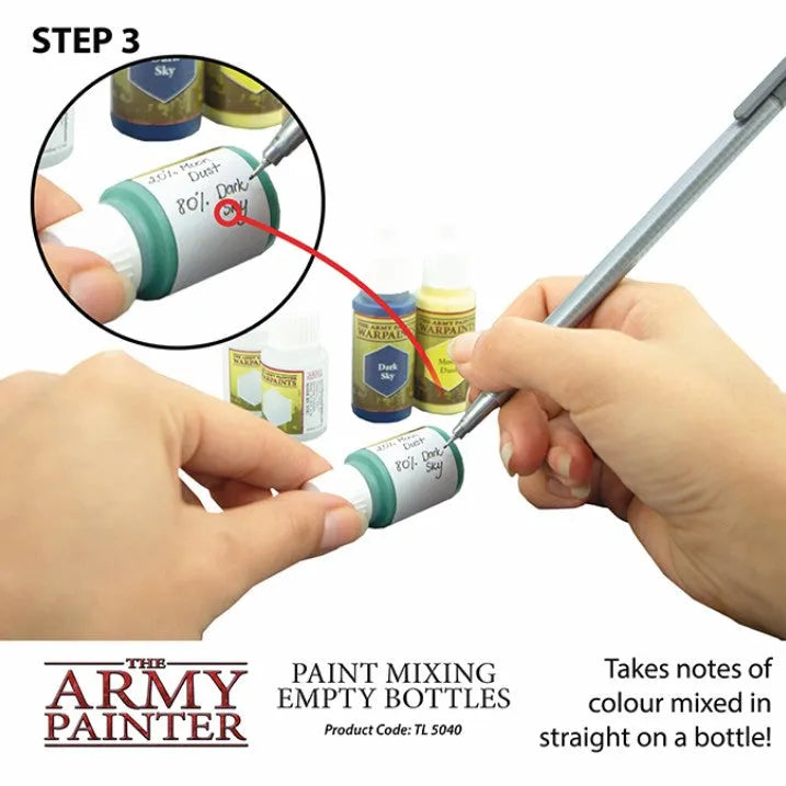 Army Painter - Paint Mixing Empty Bottles-The Army Painter-Radaddel