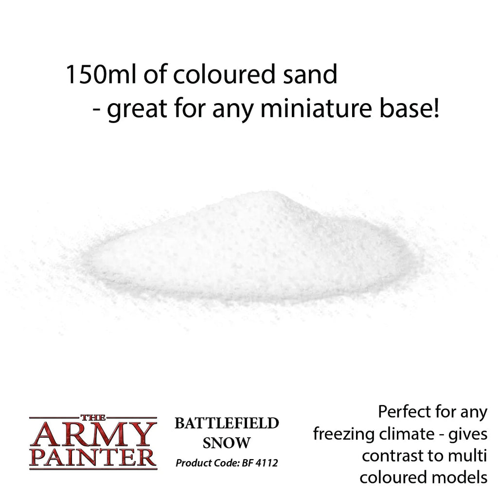 Army Painter - Battlefield Snow-The Army Painter-Radaddel