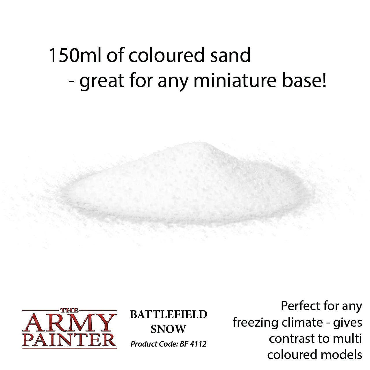 Army Painter - Battlefield Snow-The Army Painter-Radaddel