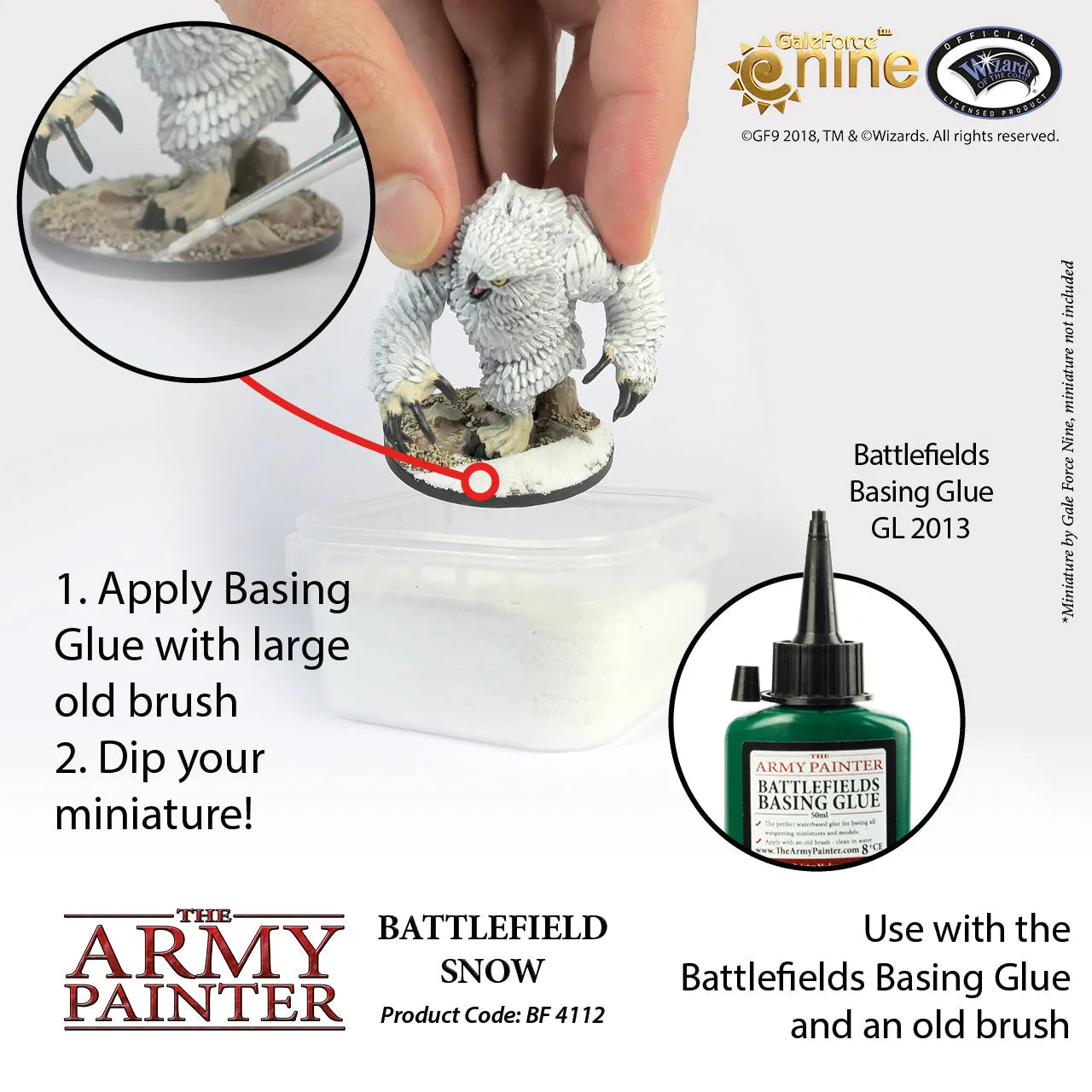 Army Painter - Battlefield Snow-The Army Painter-Radaddel