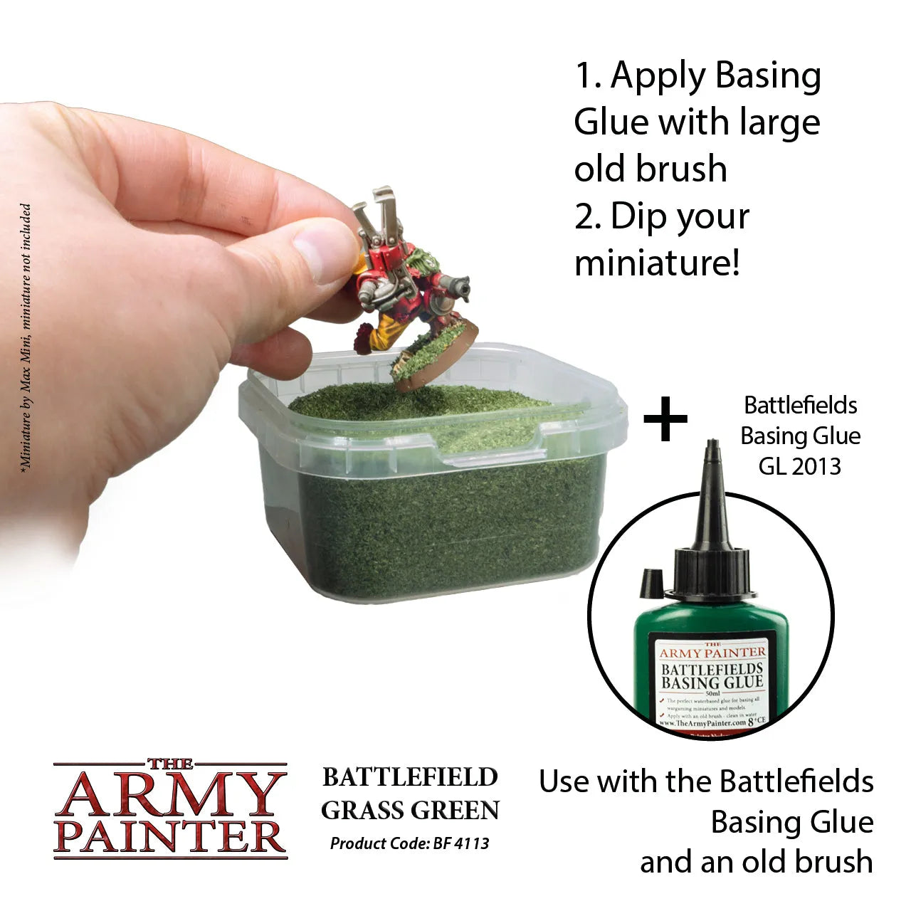 Army Painter - Battlefield Grass Green-The Army Painter-Radaddel
