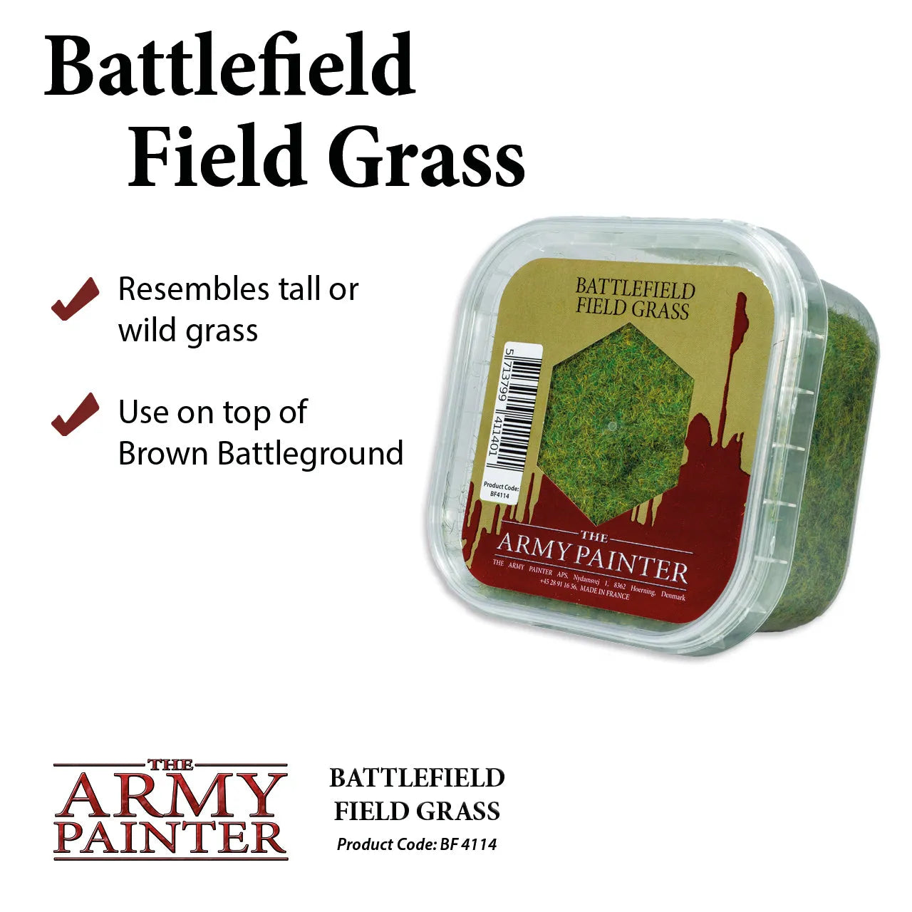 Army Painter - Battlefield Field Grass-The Army Painter-Radaddel