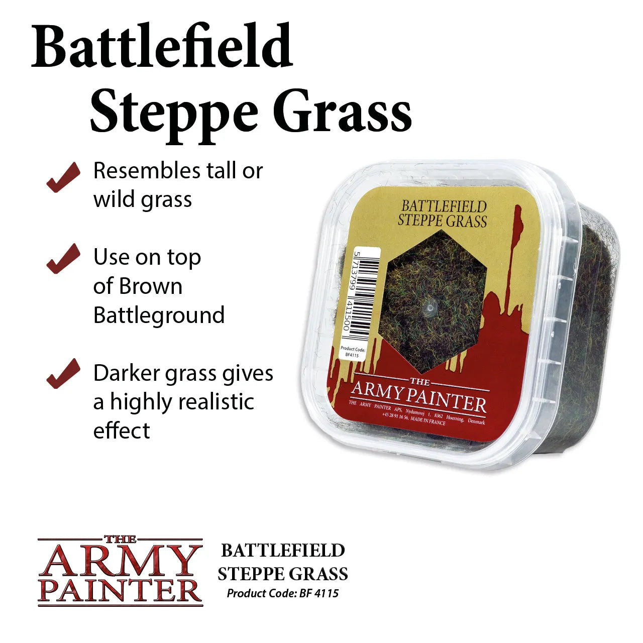 Army Painter - Battlefield Steppe Grass-The Army Painter-Radaddel