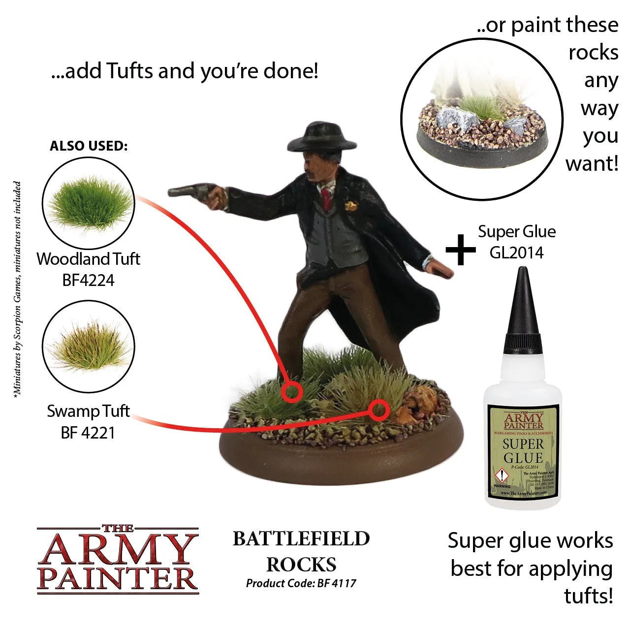 Army Painter - Battlefield Rocks-The Army Painter-Radaddel
