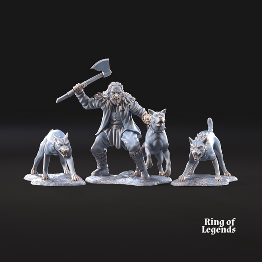 Dog Trainer with dogs | Fellmount Reavers