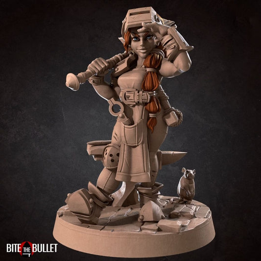 Town Crew - Helen the Blacksmith Halfling