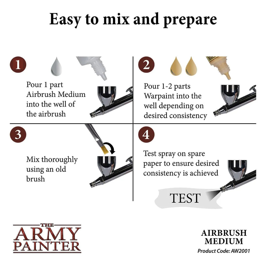 Airbrush Medium Army Painter-The Army Painter-Radaddel