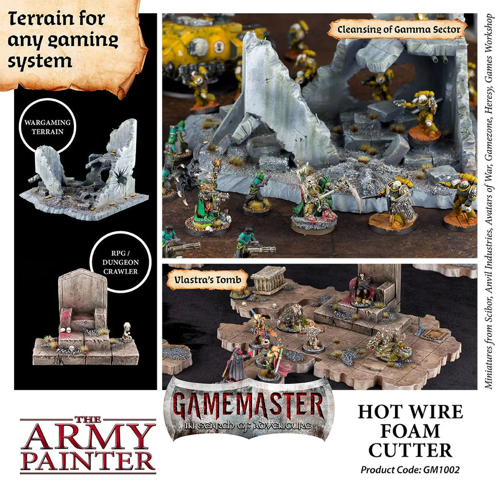 Gamemaster: Hot Wire Foam Cutter-The Army Painter-Radaddel