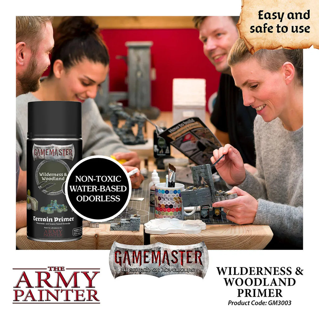 Gamemaster: Wilderness & Woodland Terrain Primer-The Army Painter-Radaddel
