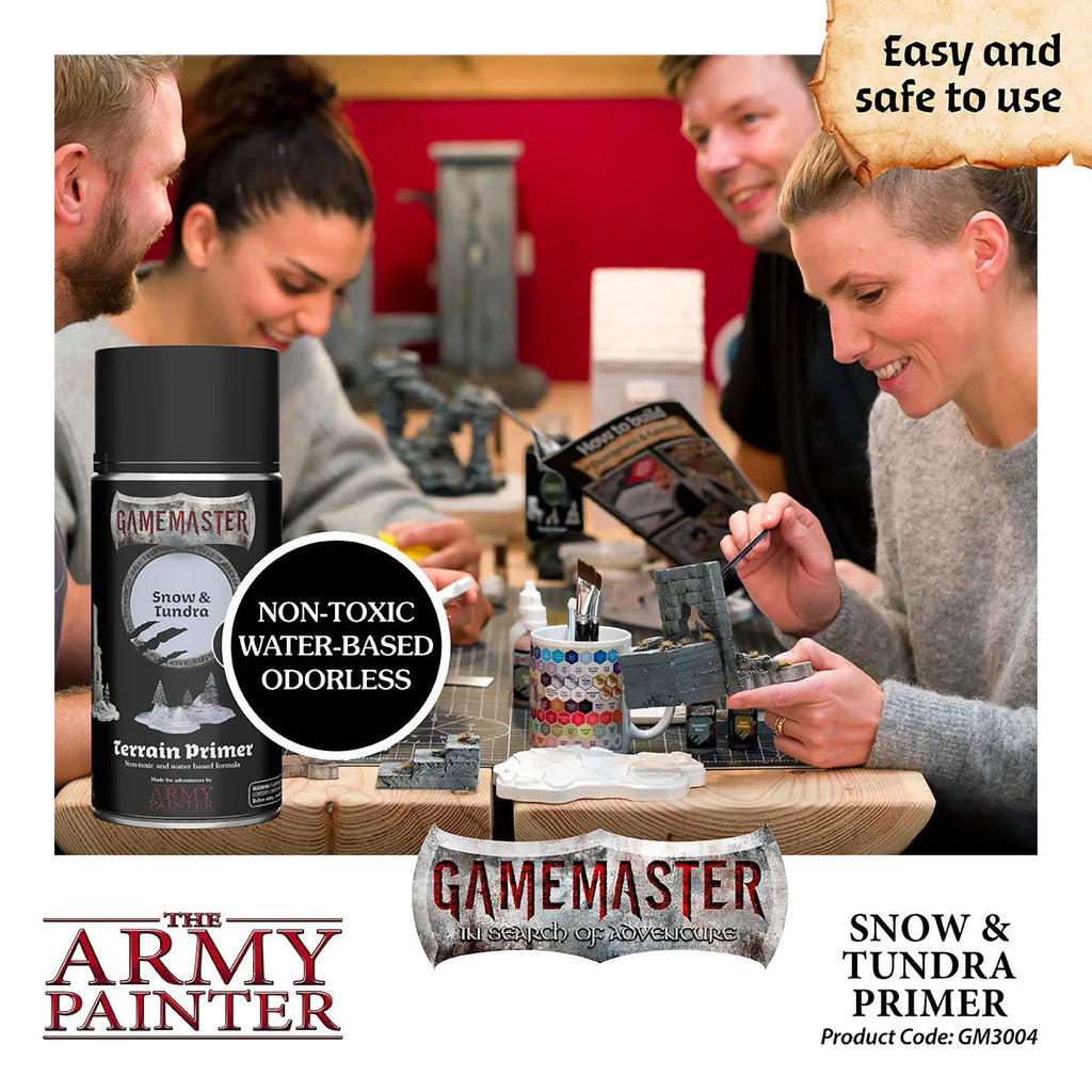 Gamemaster: Snow & Tundra Terrain Primer-The Army Painter-Radaddel