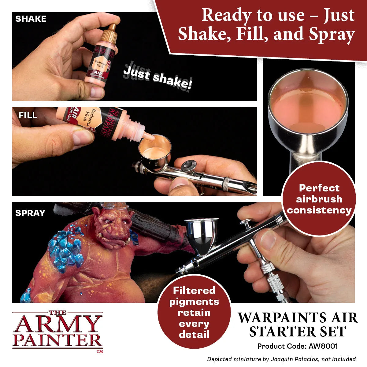 Warpaints Air Starter Set-The Army Painter-Radaddel