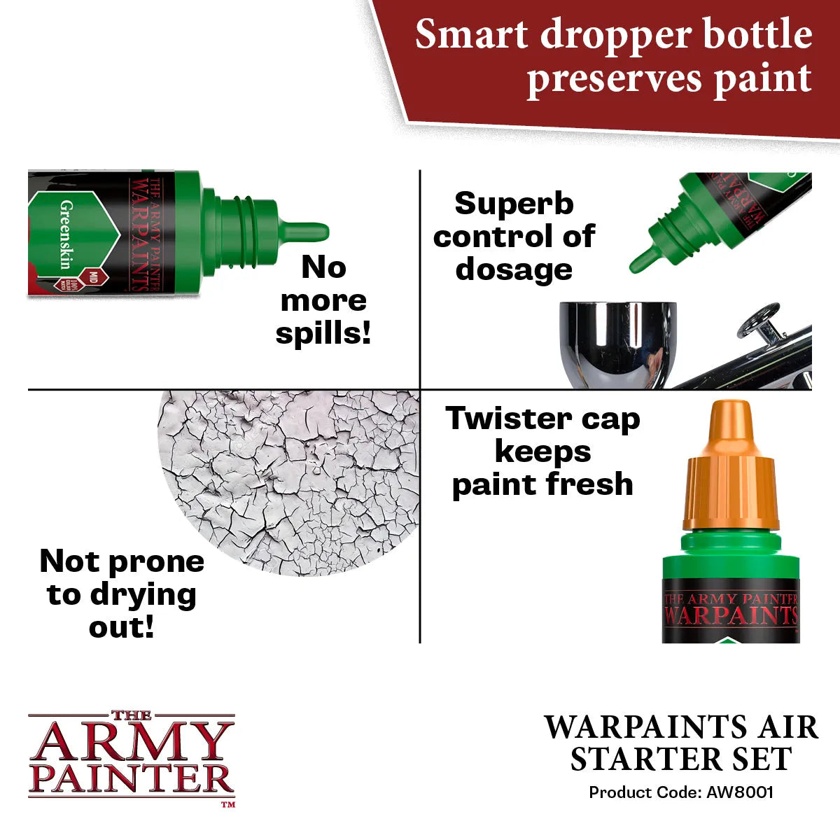 Warpaints Air Starter Set-The Army Painter-Radaddel