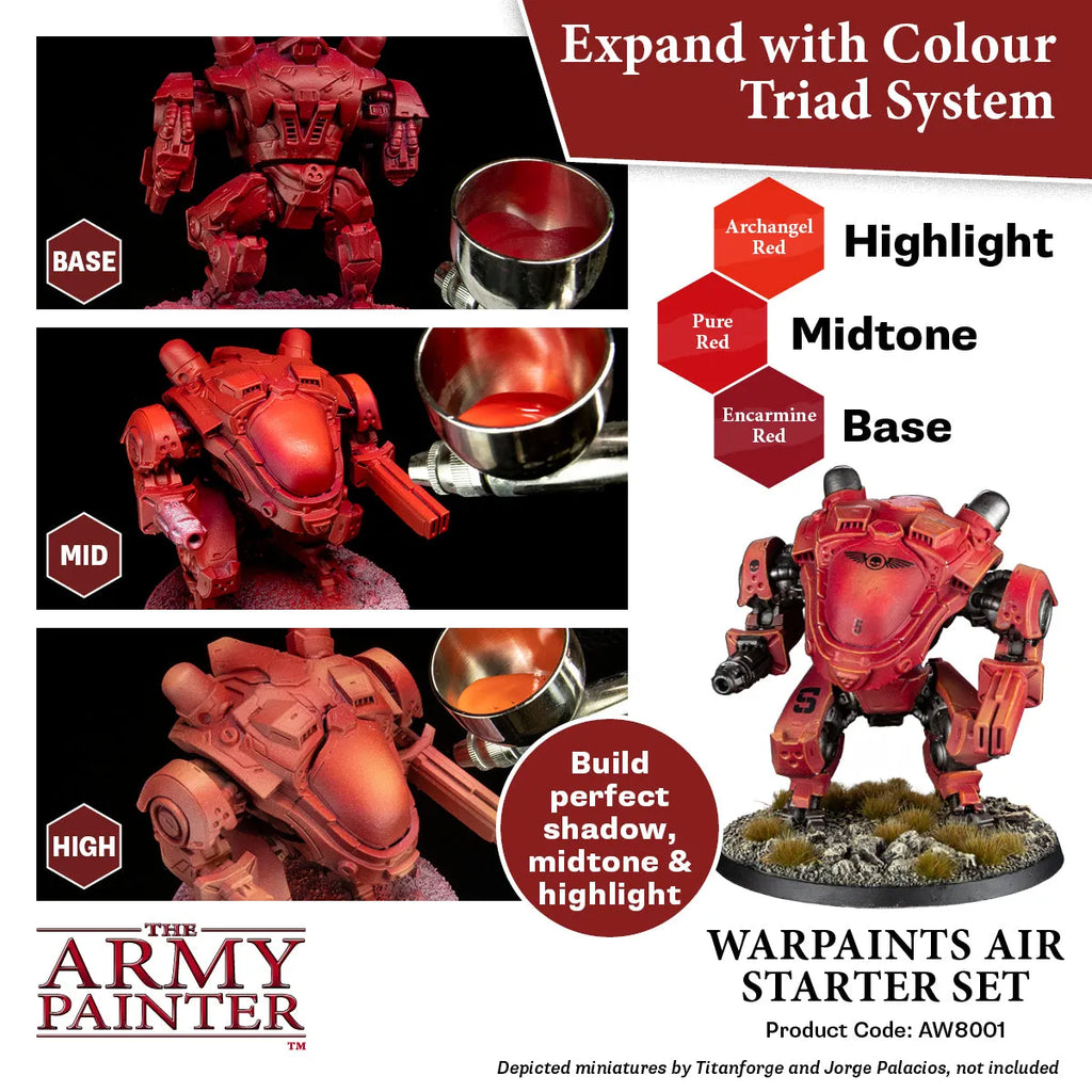Warpaints Air Starter Set-The Army Painter-Radaddel