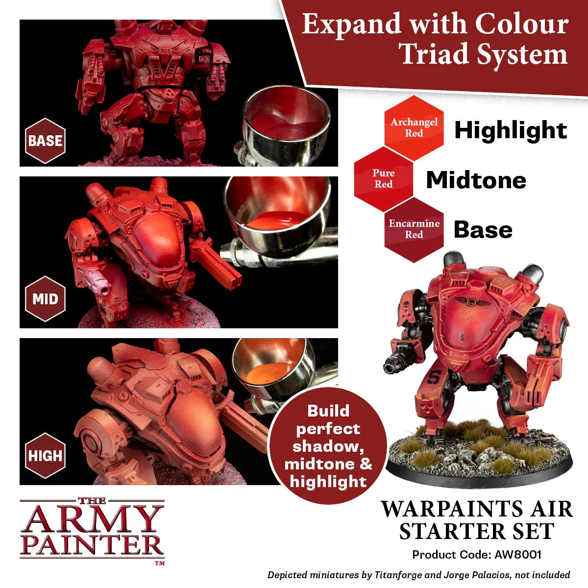 Warpaints Air Starter Set-The Army Painter-Radaddel
