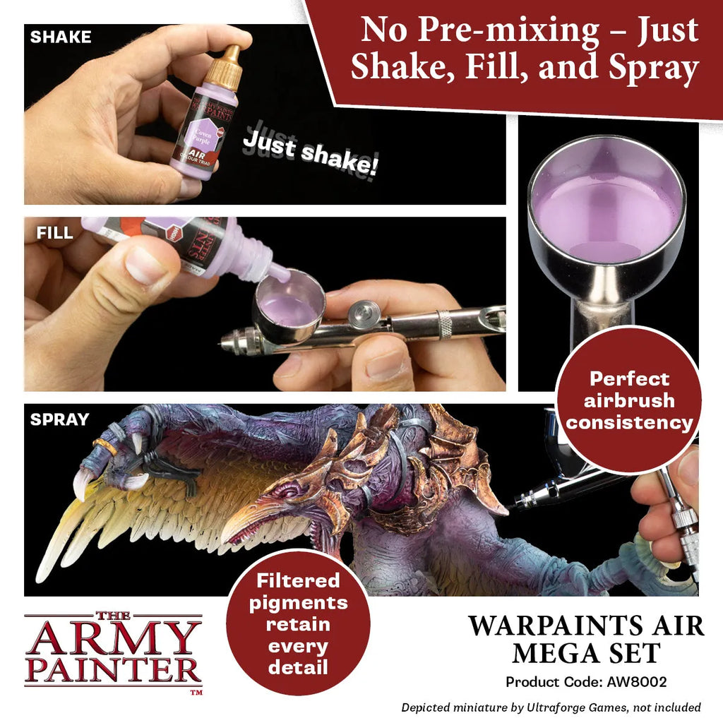 Warpaints Air Mega Set-The Army Painter-Radaddel
