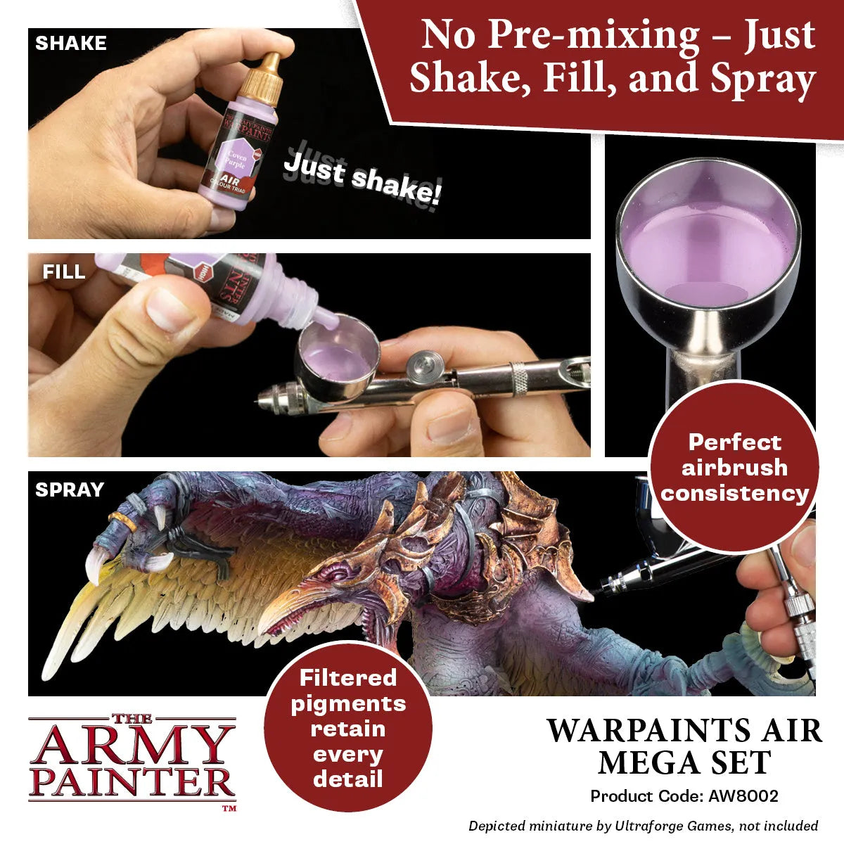 Warpaints Air Mega Set-The Army Painter-Radaddel