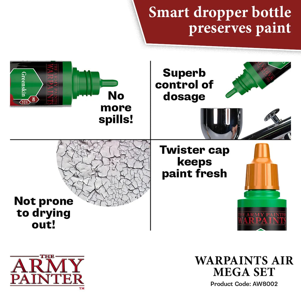 Warpaints Air Mega Set-The Army Painter-Radaddel