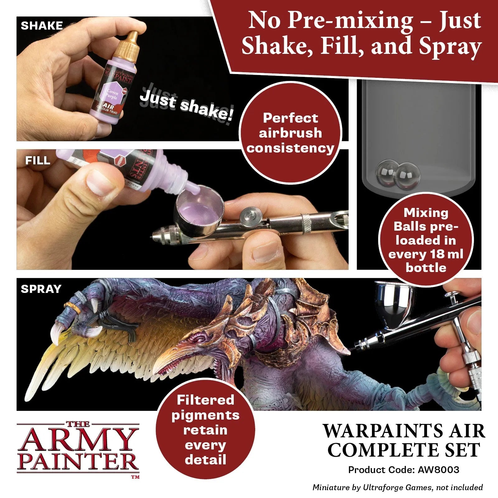 Warpaints Air Complete Set-The Army Painter-Radaddel