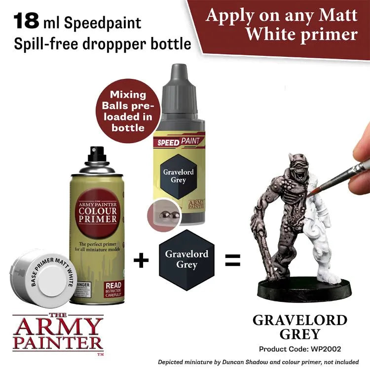 Gravelord Grey Speedpaint (2)-The Army Painter-Radaddel