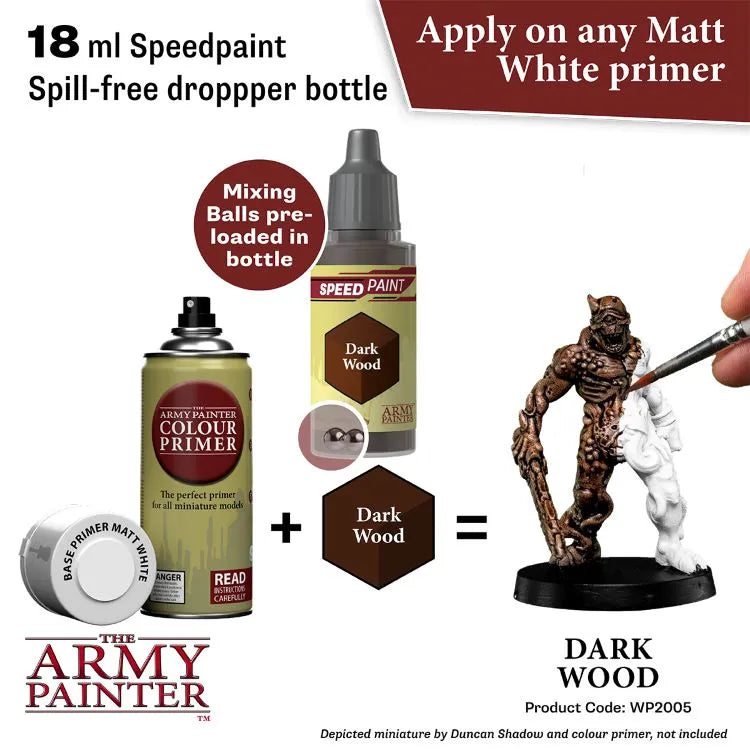 Dark Wood Speedpaint (66)-The Army Painter-Radaddel