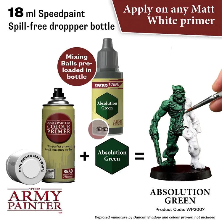 Absolution Green Speedpaint (25)-The Army Painter-Radaddel