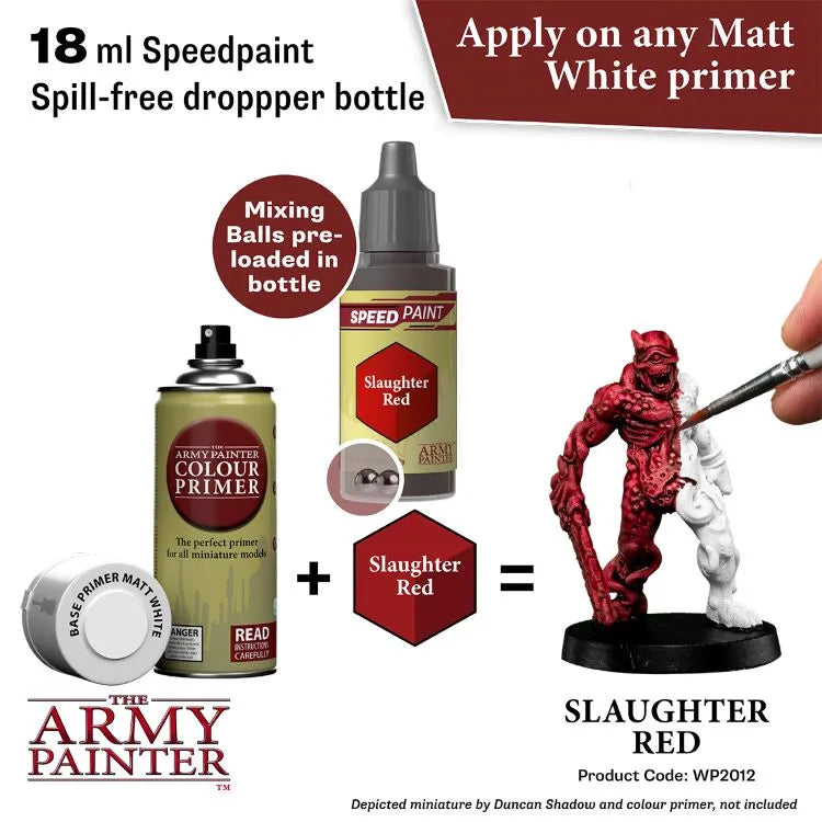 Slaughter Red Speedpaint (50)-The Army Painter-Radaddel