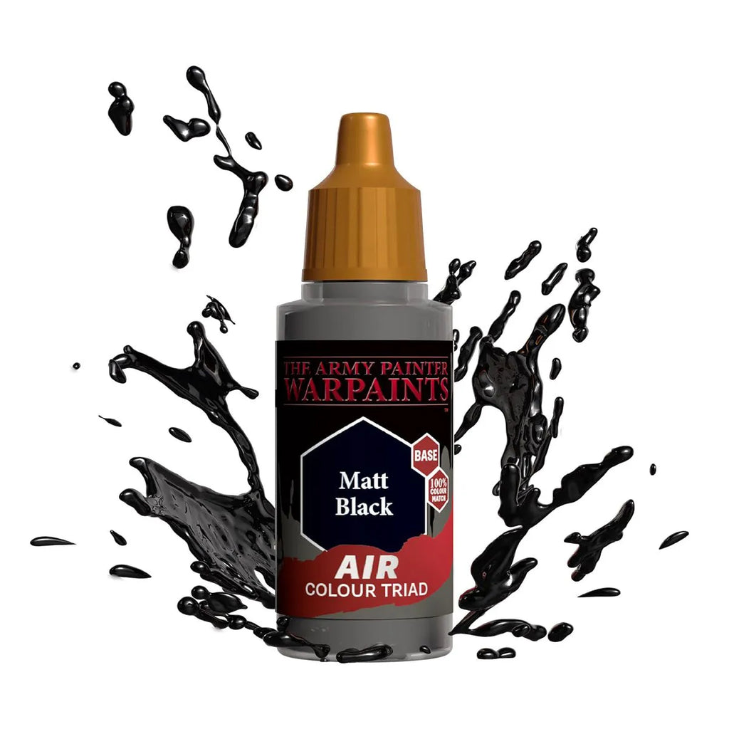 Air Warpaint Matt Black (01)-The Army Painter-Radaddel