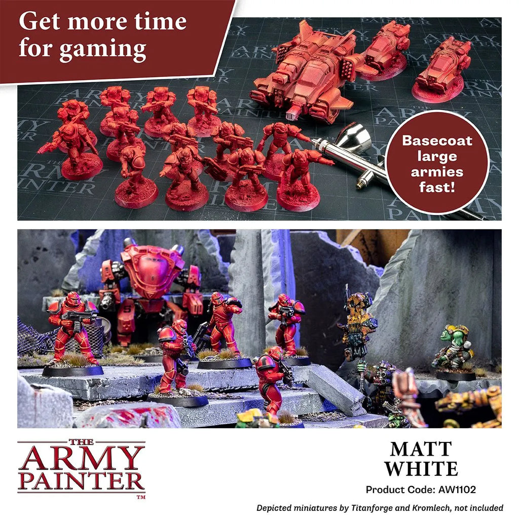 Air Warpaint Matt White (09)-The Army Painter-Radaddel
