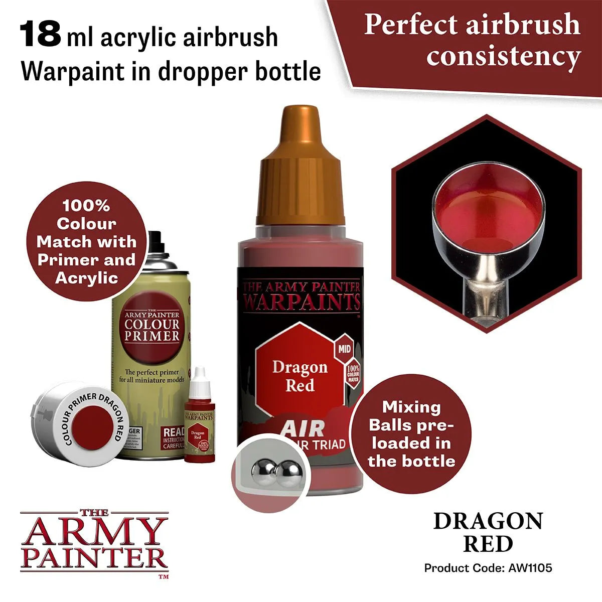 Air Warpaint Dragon Red (59)-The Army Painter-Radaddel