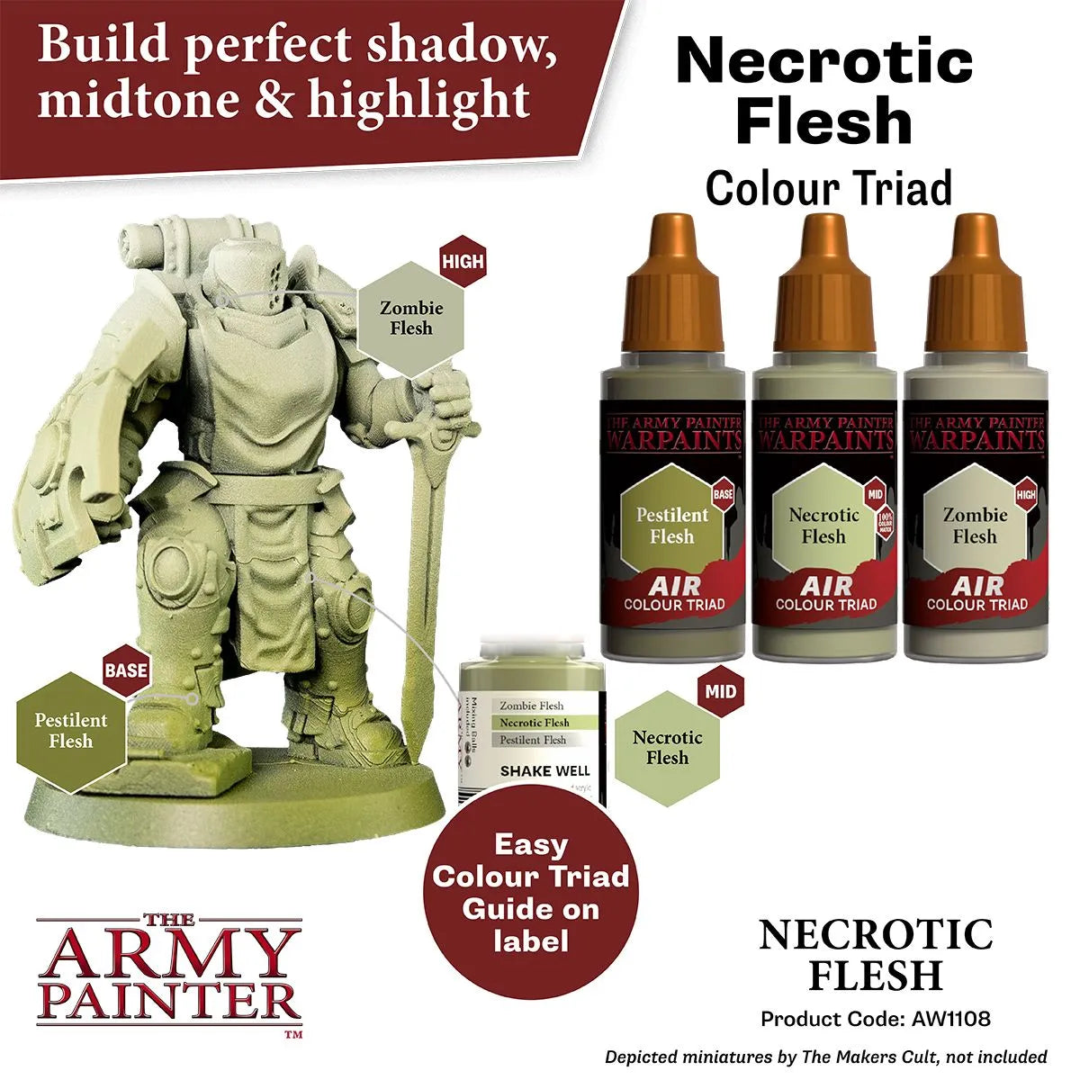 Air Warpaint Necrotic Flesh (50)-The Army Painter-Radaddel