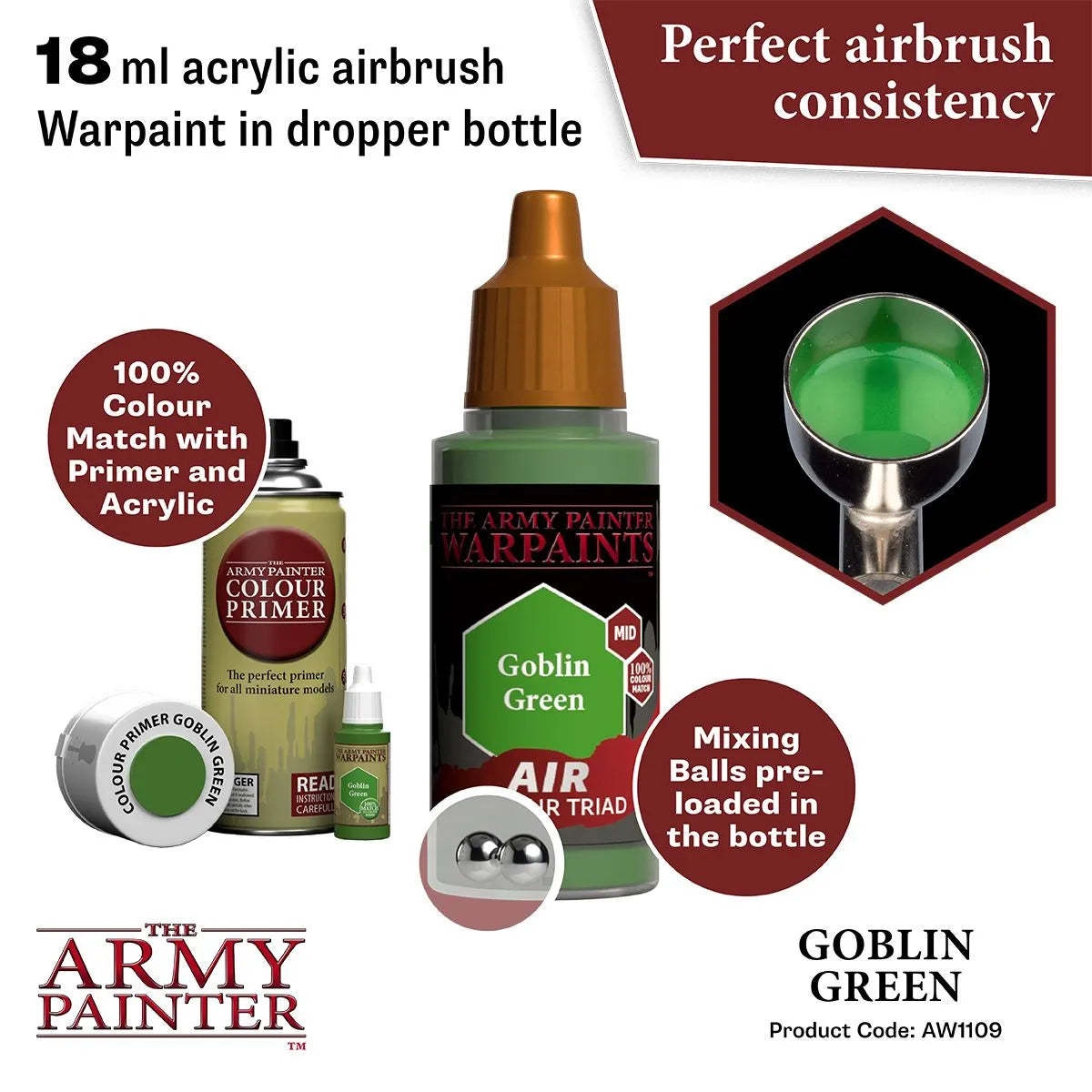 Air Warpaint Goblin Green (44)-The Army Painter-Radaddel