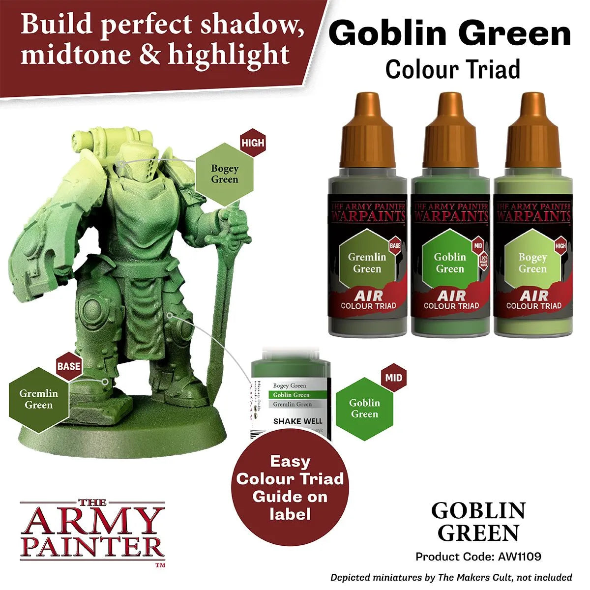 Air Warpaint Goblin Green (44)-The Army Painter-Radaddel