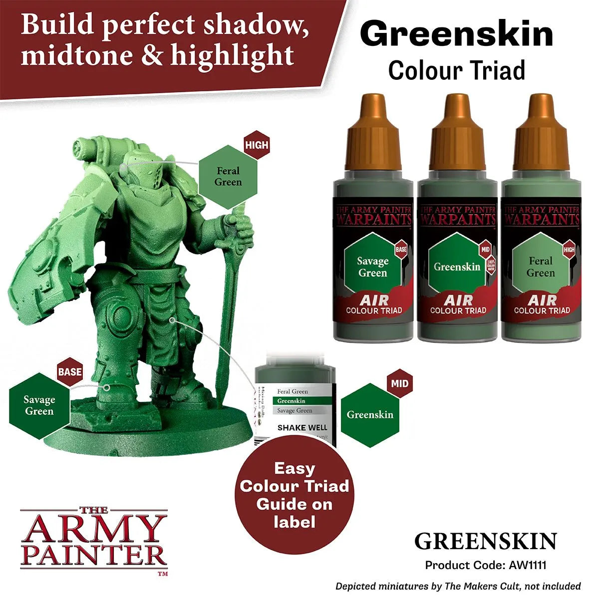 Air Warpaint Greenskin (41)-The Army Painter-Radaddel