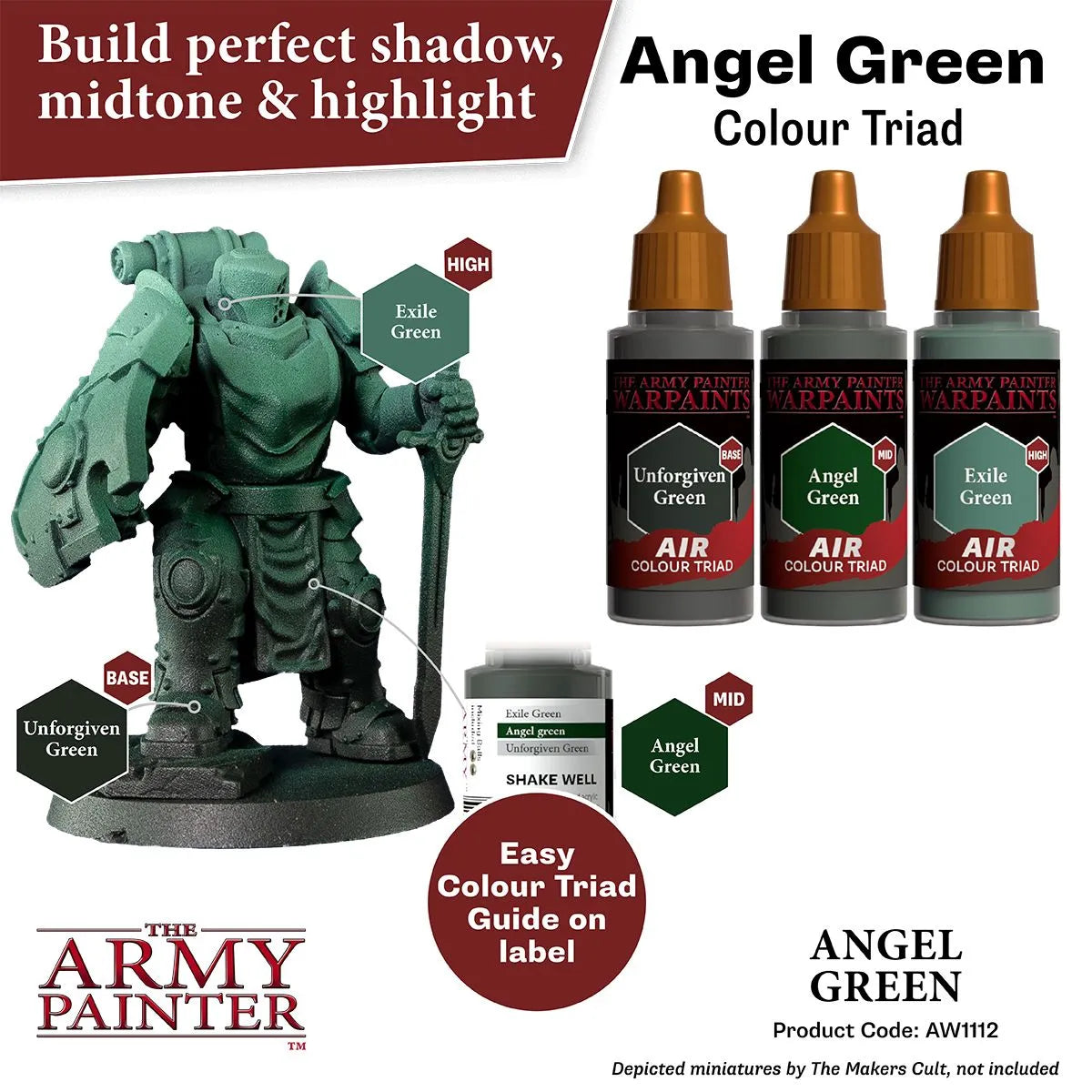 Air Warpaint Angel Green (20)-The Army Painter-Radaddel