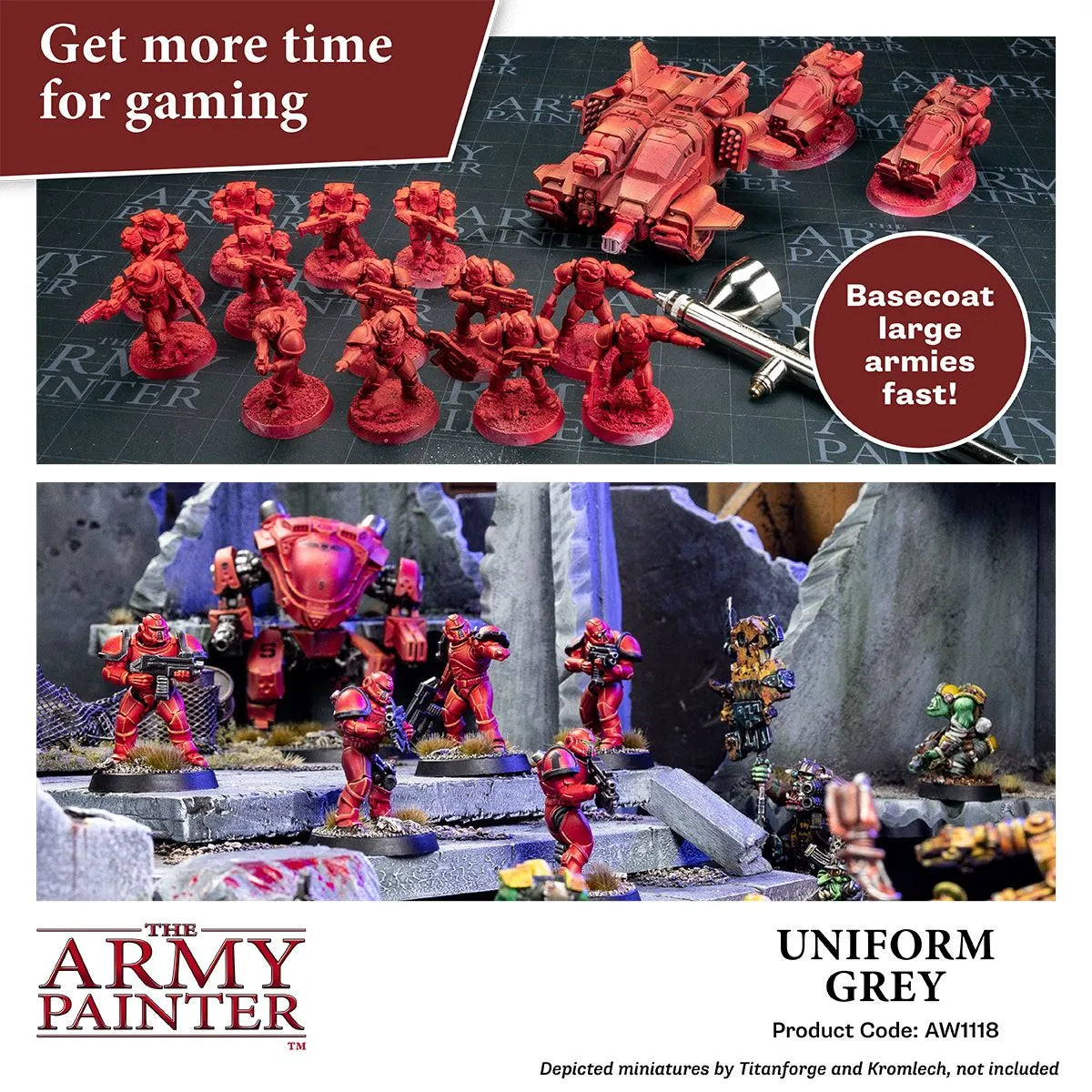 Air Warpaint Uniform Grey (05)-The Army Painter-Radaddel