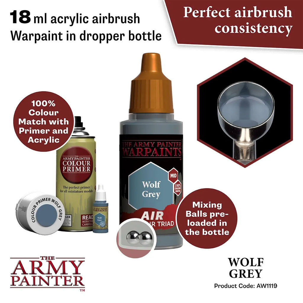 Air Warpaint Wolf Grey (11)-The Army Painter-Radaddel