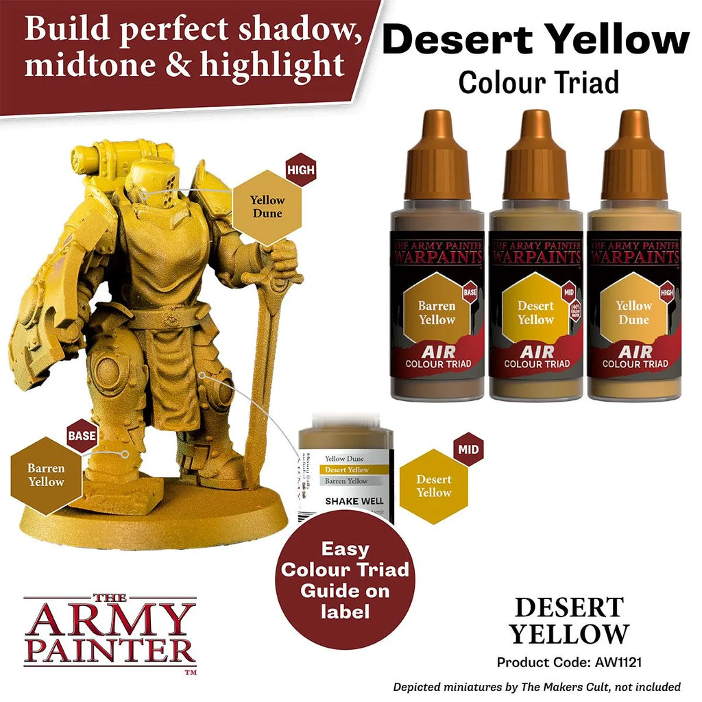 Air Warpaint Desert Yellow (71)-The Army Painter-Radaddel