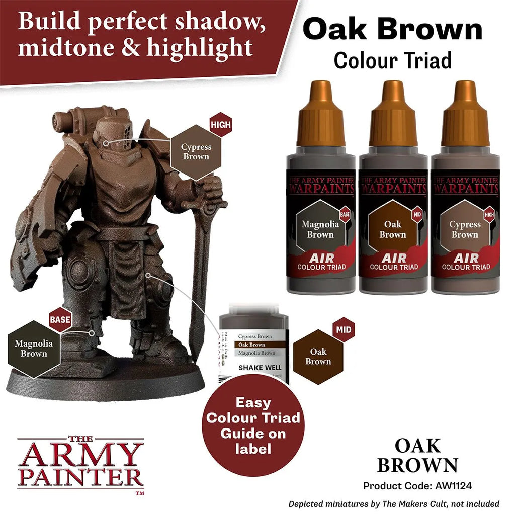Air Warpaint Oak Brown (83)-The Army Painter-Radaddel