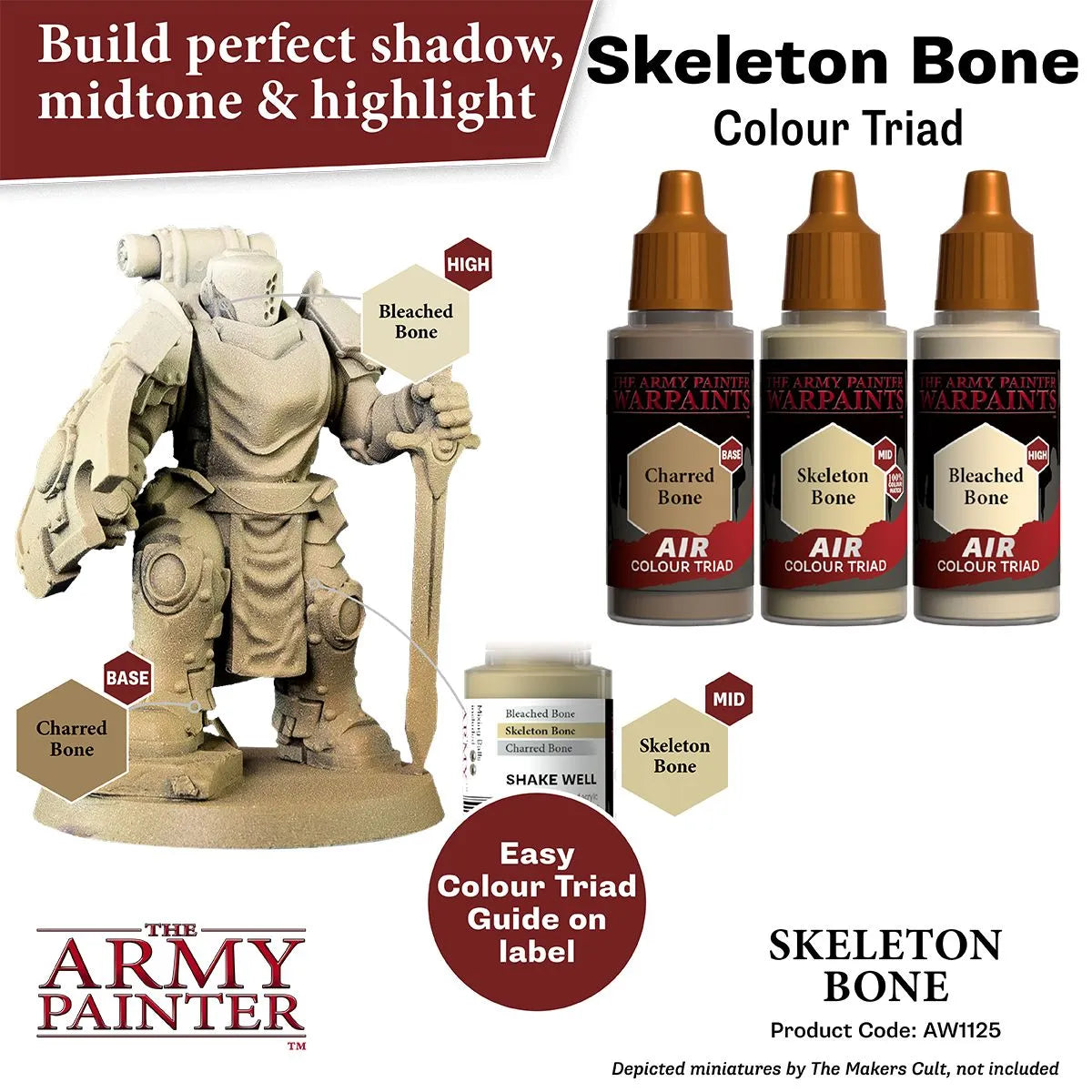Air Warpaint Skeleton Bone (107)-The Army Painter-Radaddel