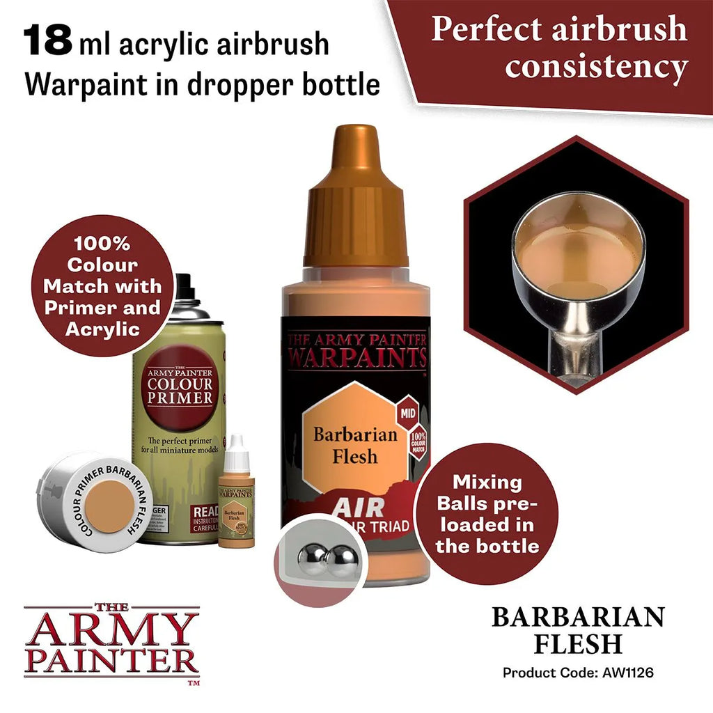 Air Warpaint Barbarian Flesh (98)-The Army Painter-Radaddel