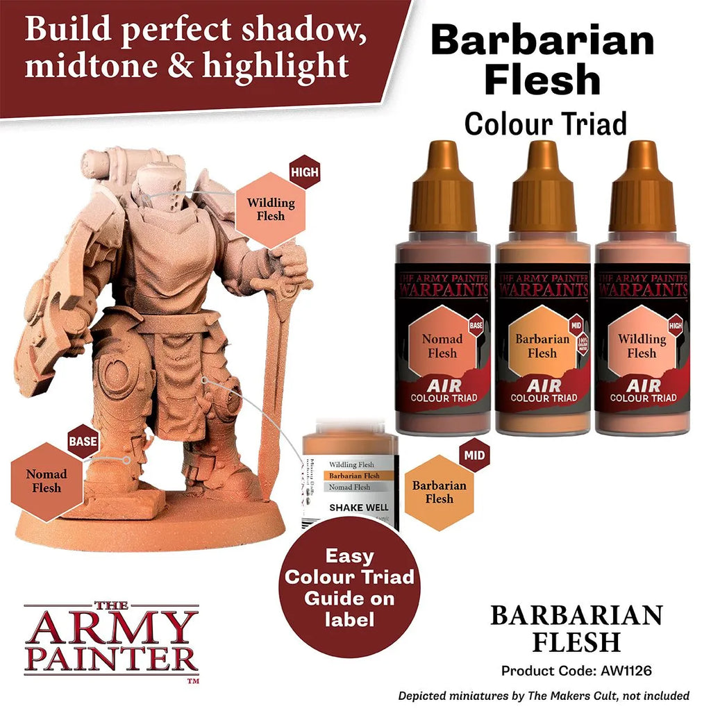 Air Warpaint Barbarian Flesh (98)-The Army Painter-Radaddel