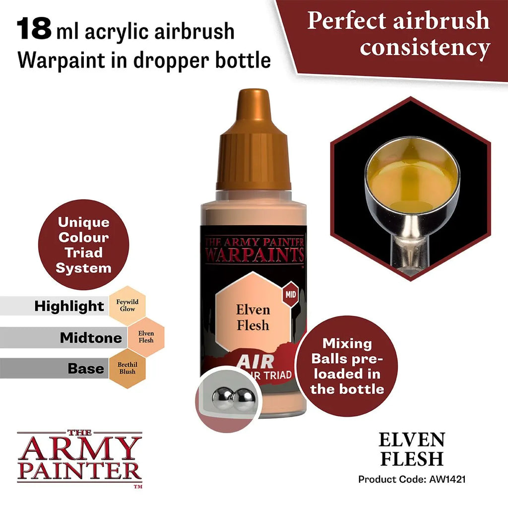 Air Warpaint Elven Flesh (101)-The Army Painter-Radaddel